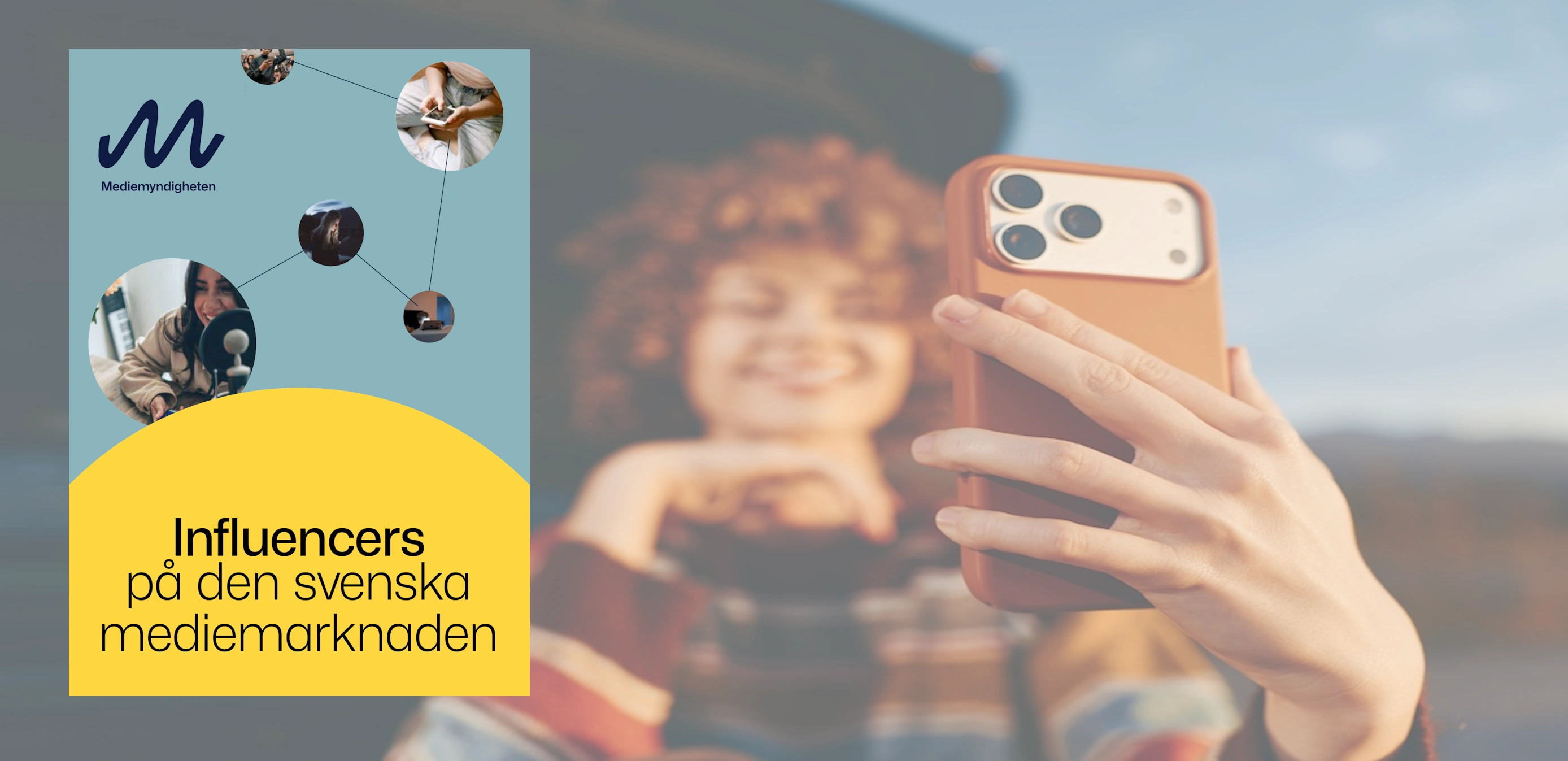 Bild på rapporten Influencers på den svenska mediemarknaden